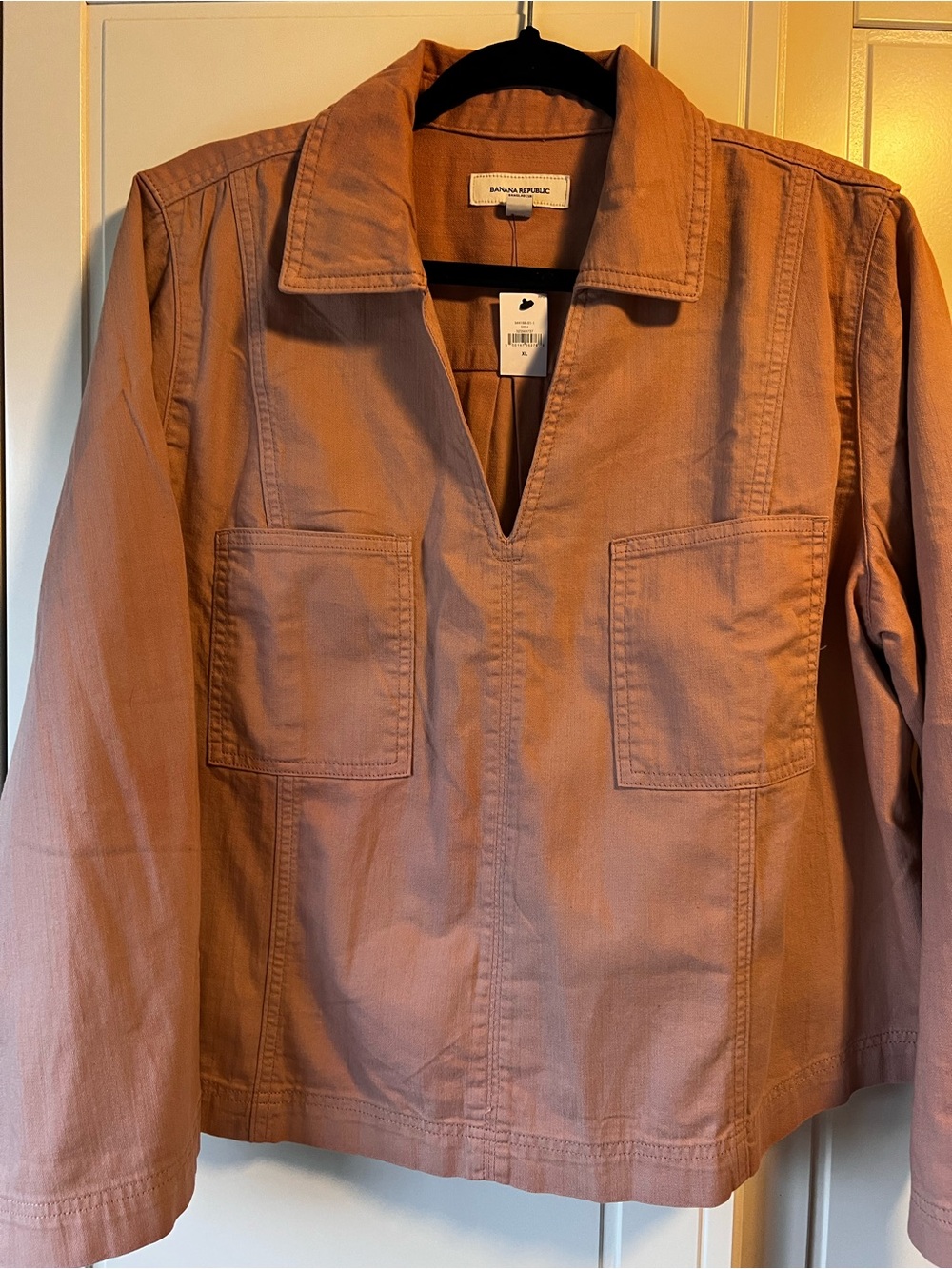 Banana Republic Factory Dusty Rose Utility Jacket